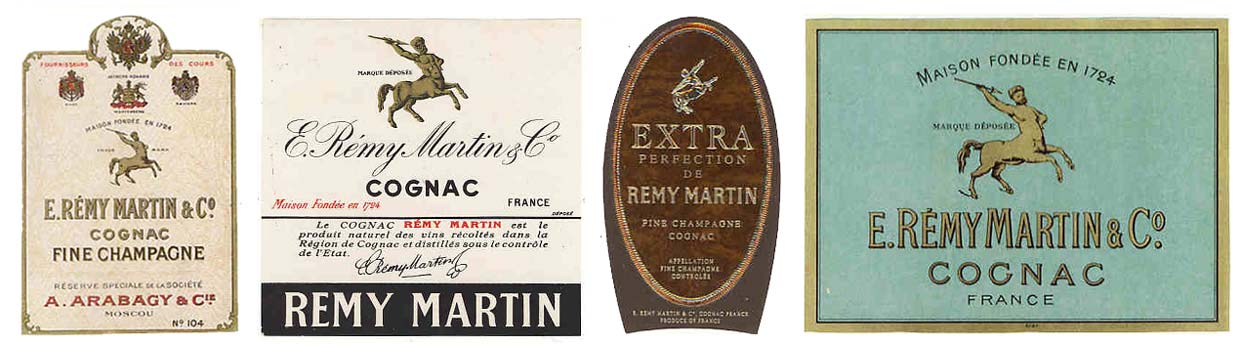 Remy Martin labels